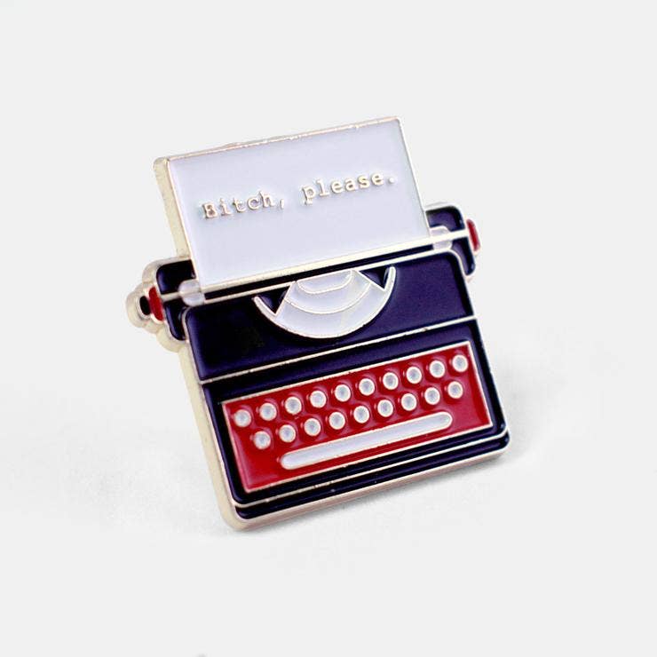 Broche de machine à écrire