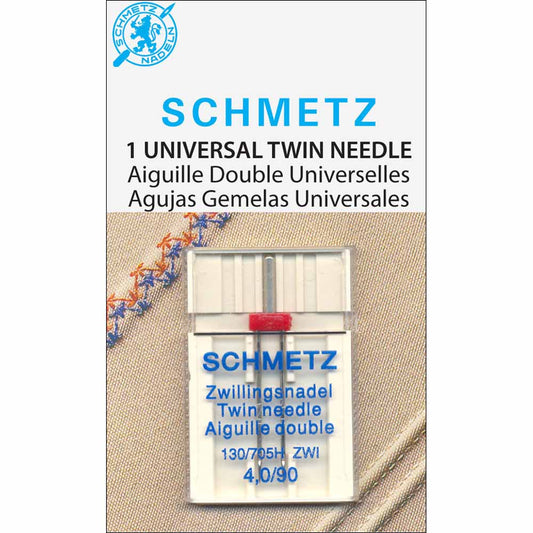 Universal double needles - 90/14 - 4mm - SCHMETZ