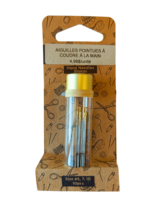 Hemline Gold Hand Sewing Needles