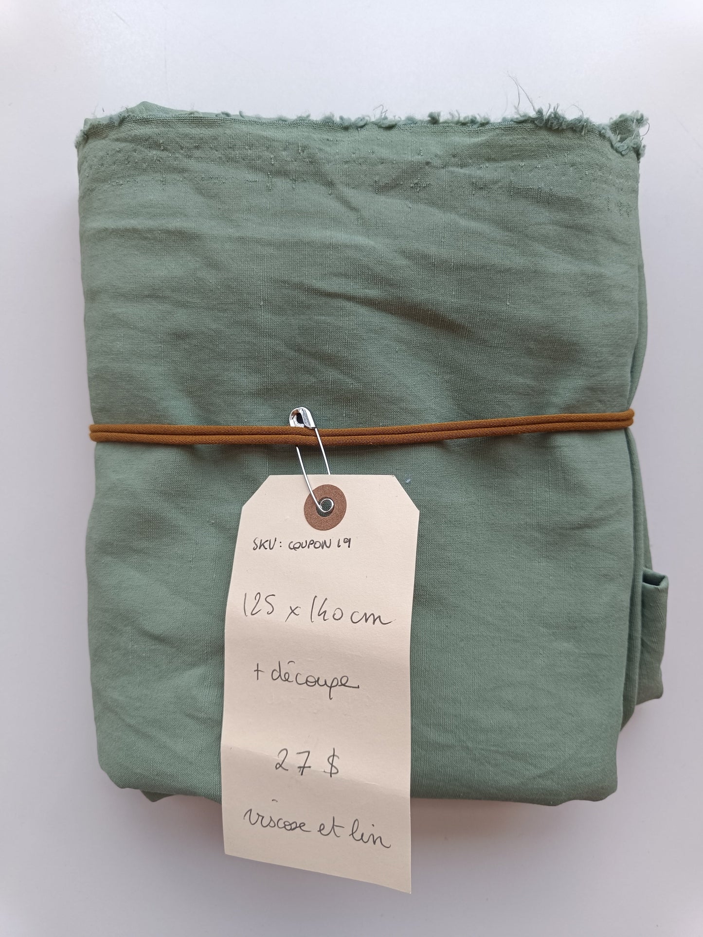 Viscose et Lin - Coupon #19