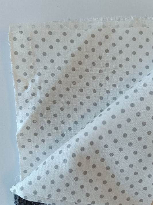 Cotonnade à pois - Coupon #192