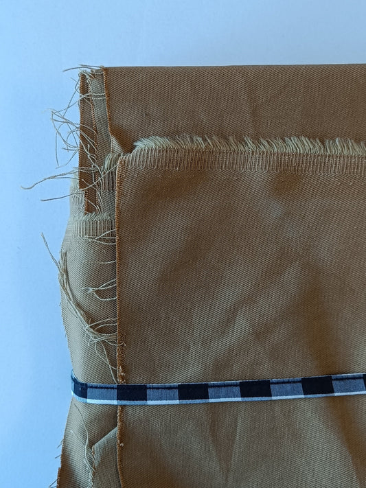 Sergé de coton/tencel - Coupon #197