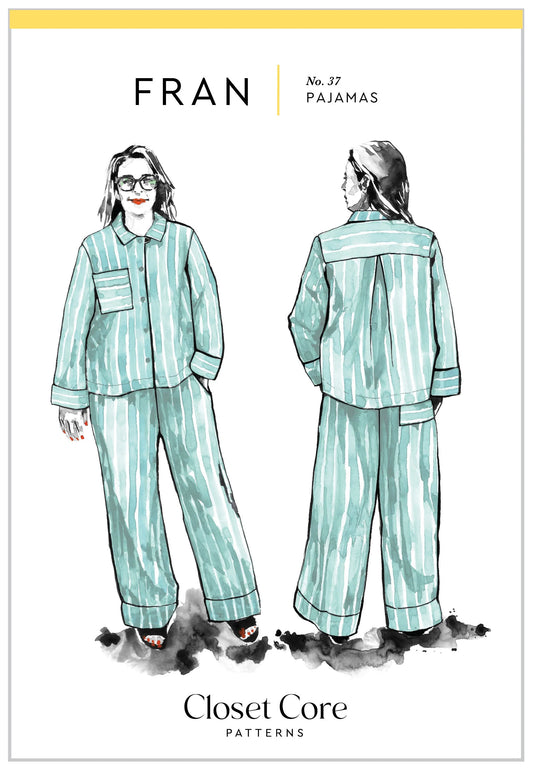 Pyjamas FRAN | Patron papier - Closet Core Patterns