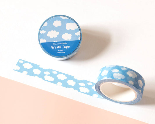 Ruban Washi - Nuages | RIPPLESPLASH