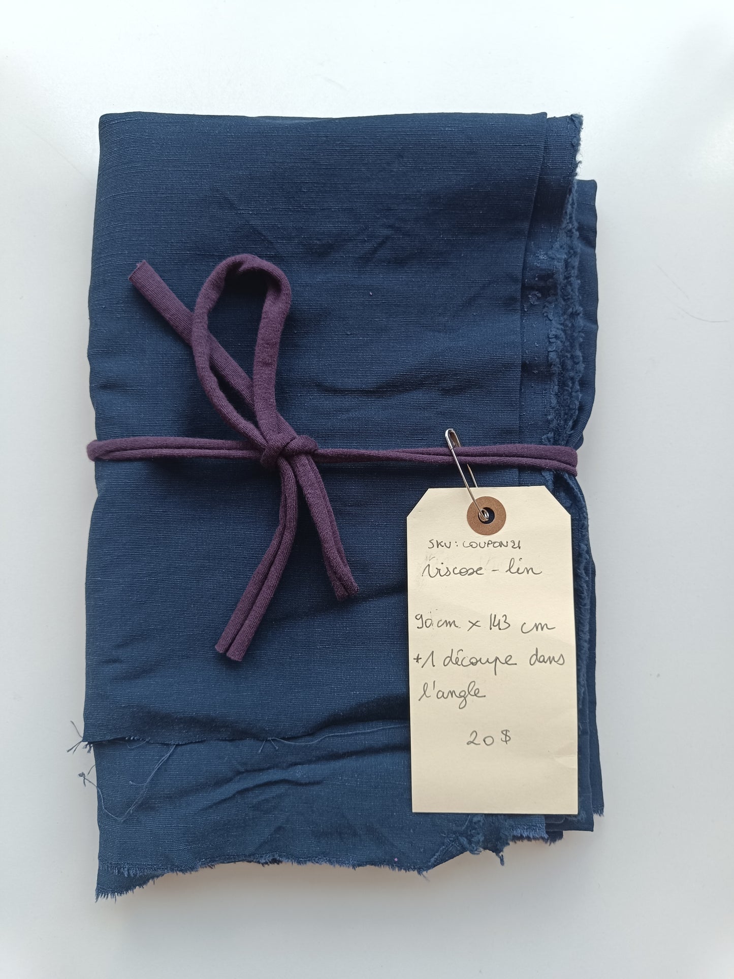 Viscose et Lin - Coupon #21