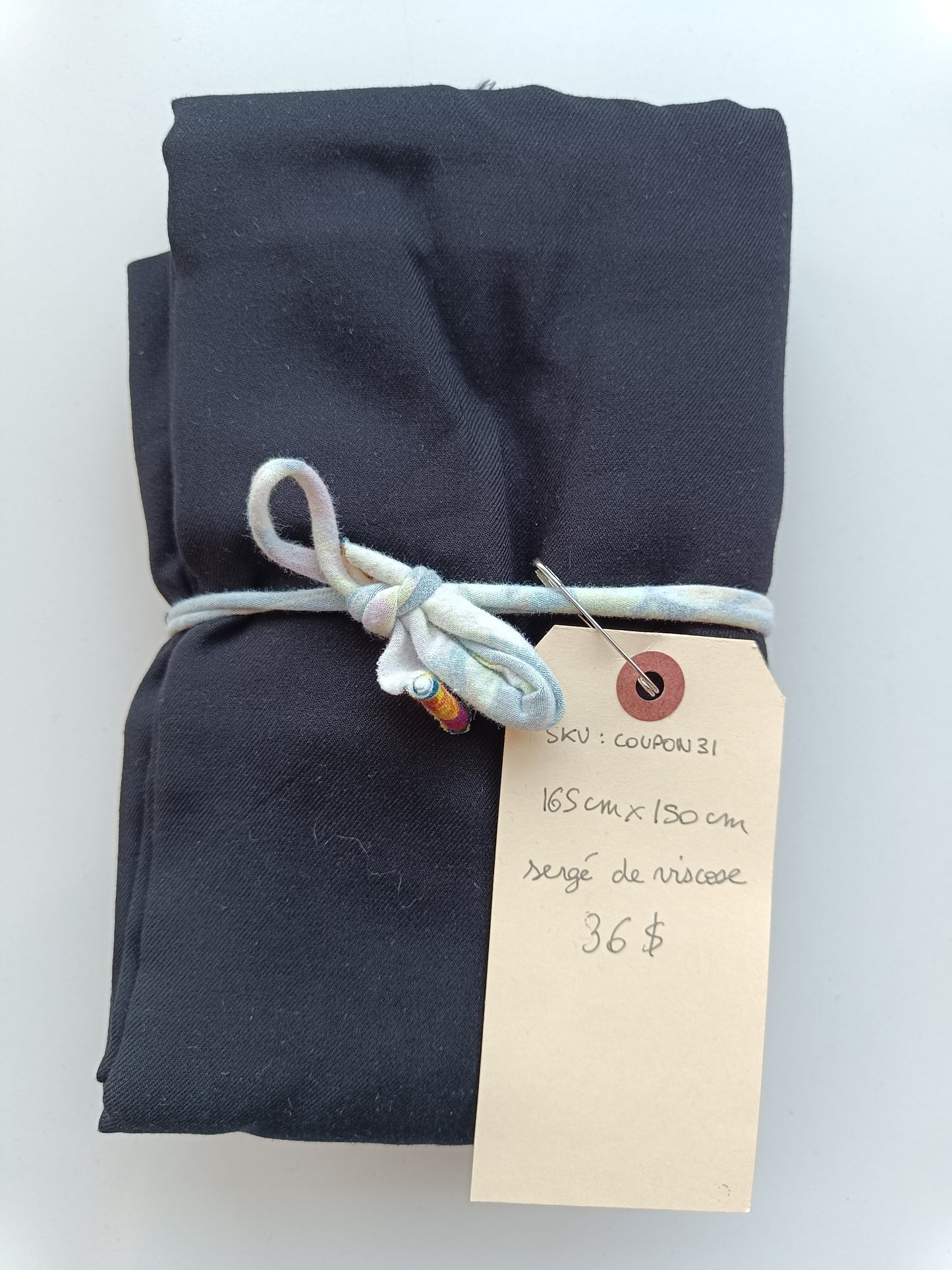 Sergé de viscose - Coupon #31