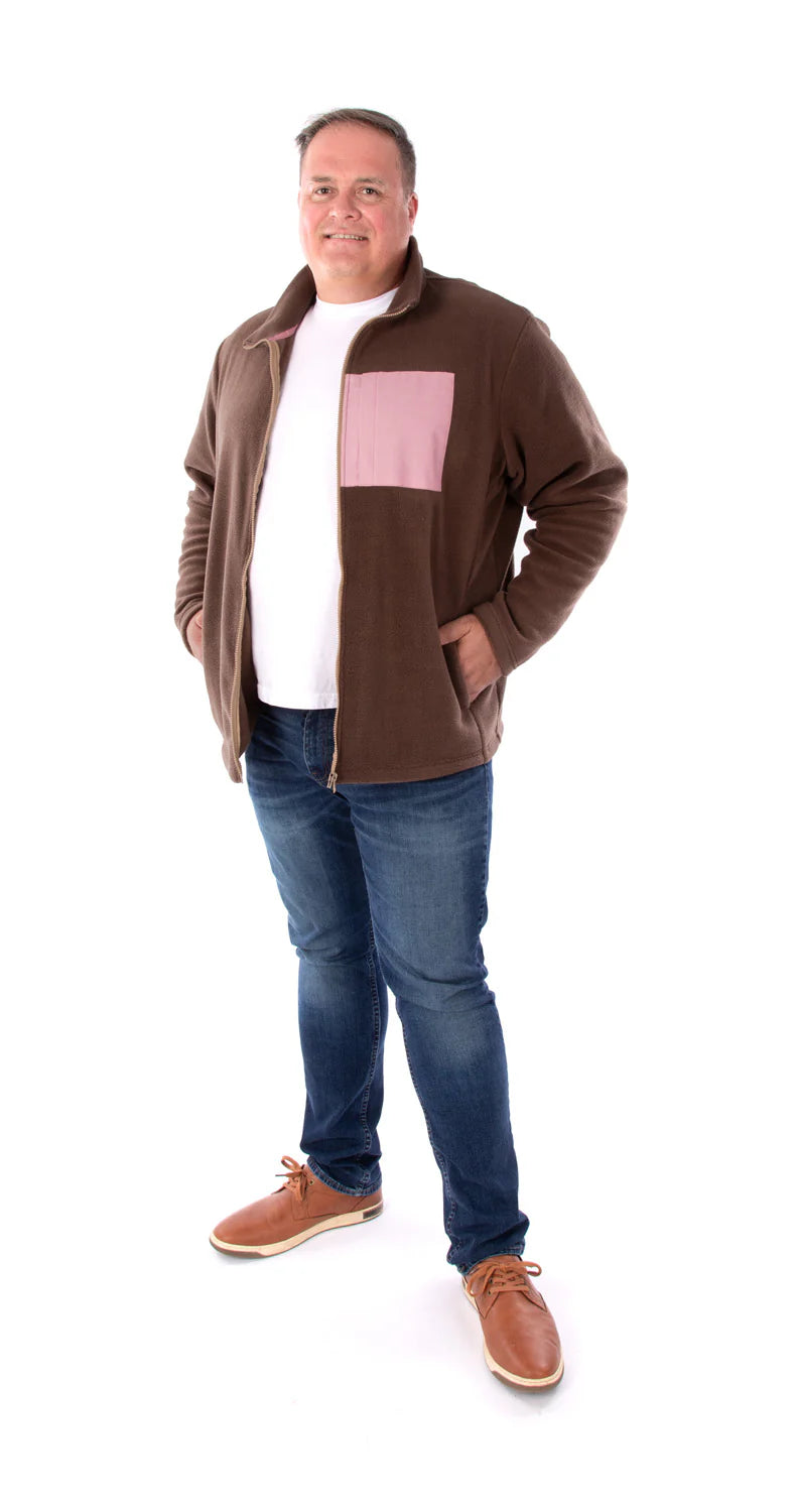 Classic Fleece Jacket SAM 4458 | Paper Pattern - Jalie