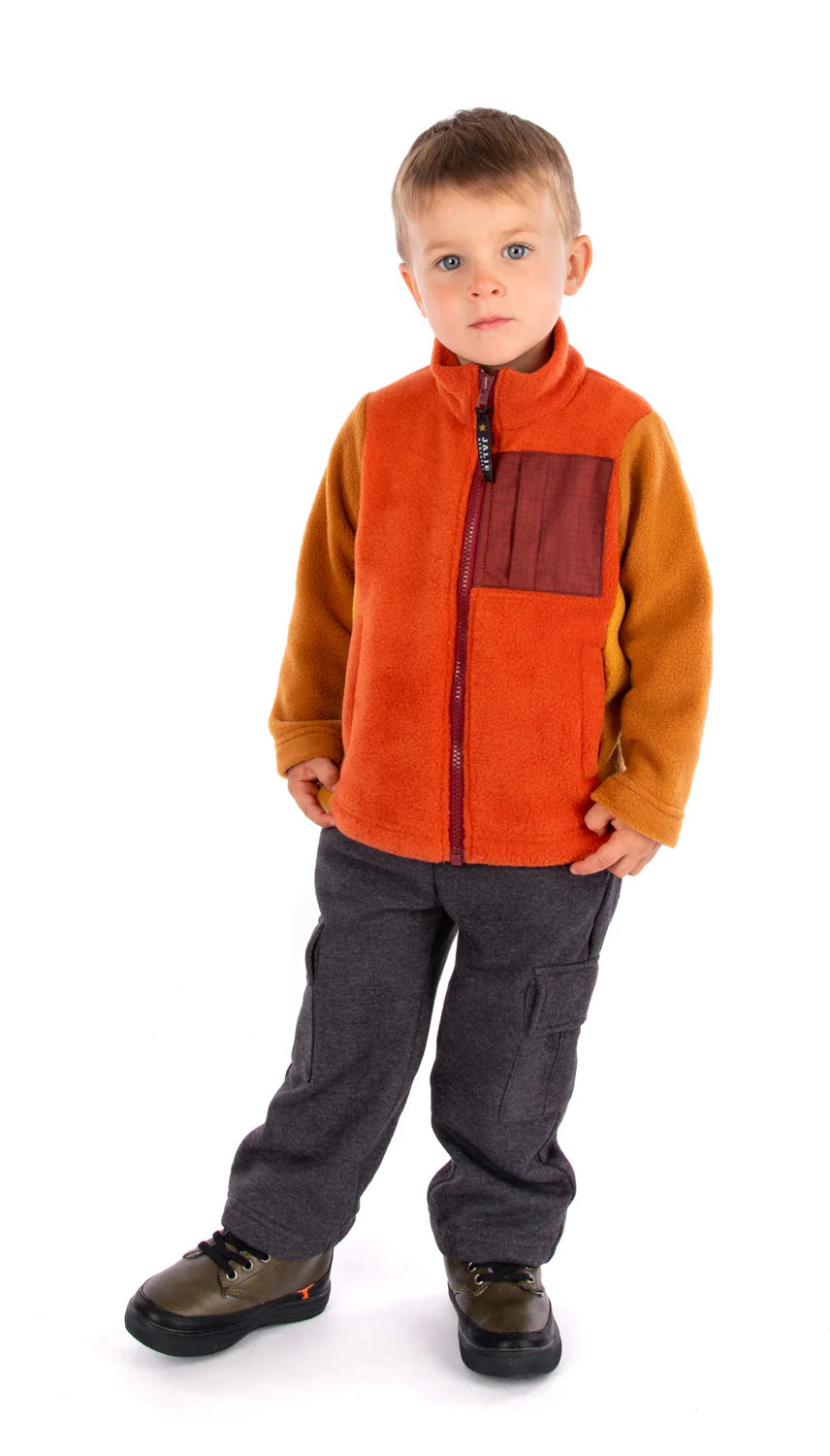 Classic Fleece Jacket SAM 4458 | Paper Pattern - Jalie