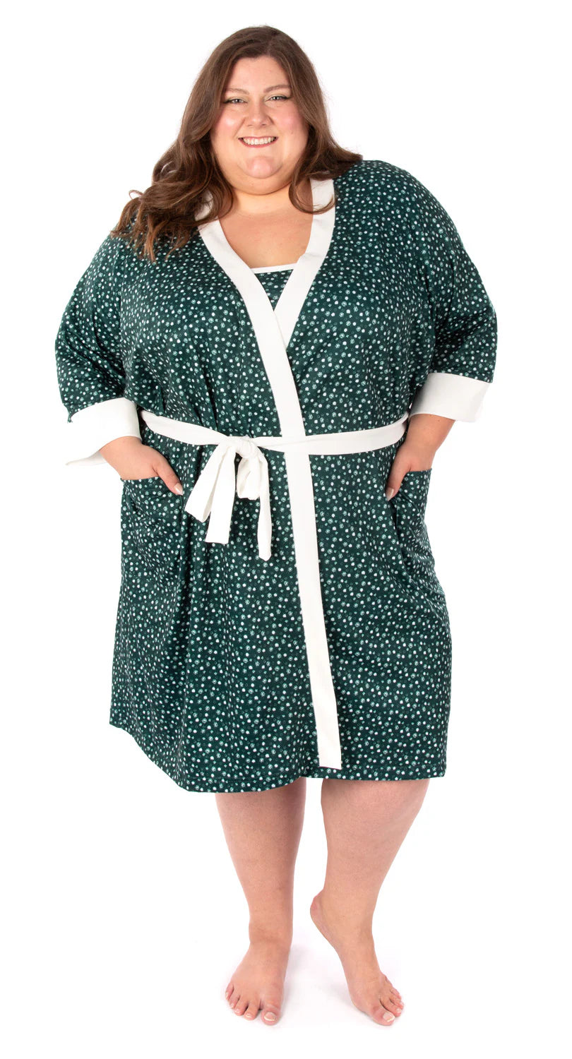 SOLÈNE 4461 Relaxation Bathrobe | Paper Pattern - Jalie