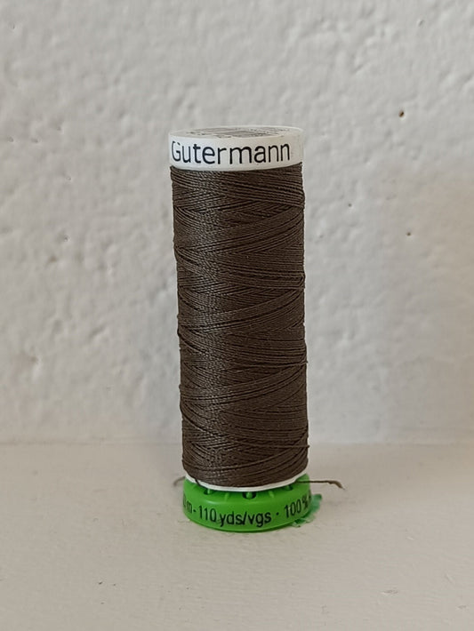 Recycled polyester yarn / rPet - 676 Green gray - GÜTERMANN