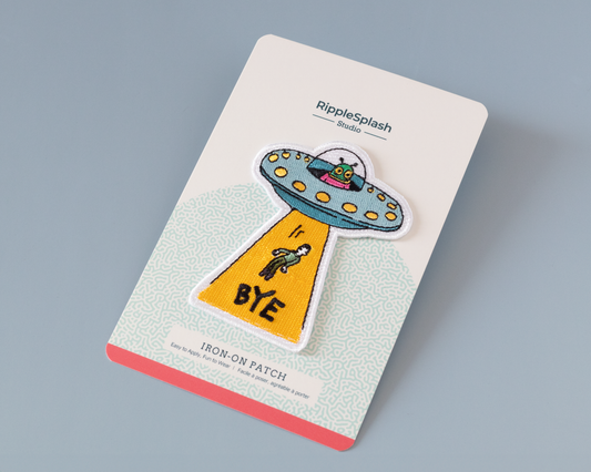Patch thermocollant UFO Bye - RippleSplash