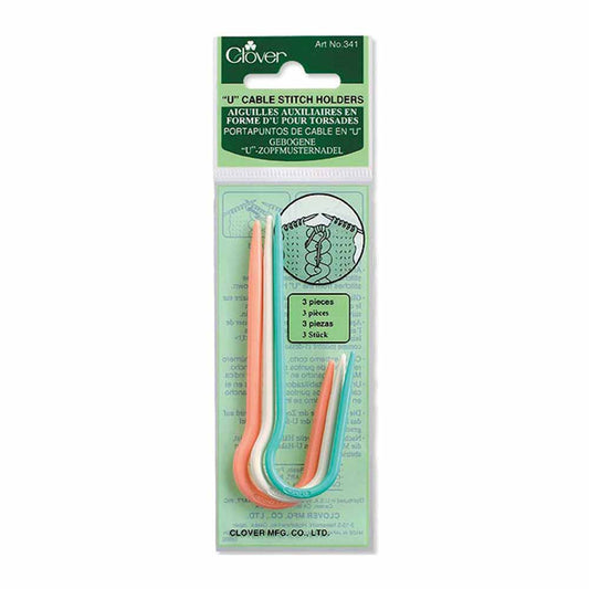 Clover "U" Cable Needles