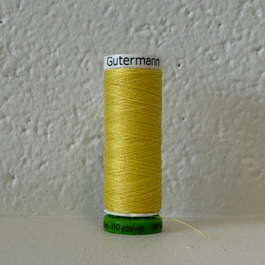 Recycled polyester thread / rPet - 852 Canary Yellow - GÜTERMANN