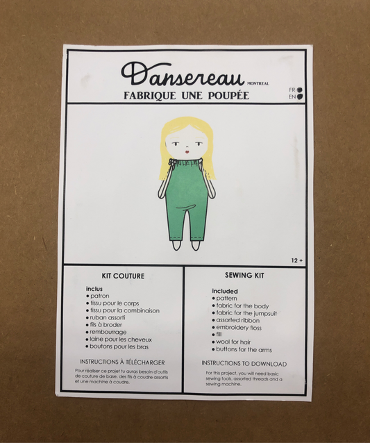 Classic Blonde Doll Set - DANSEREAU
