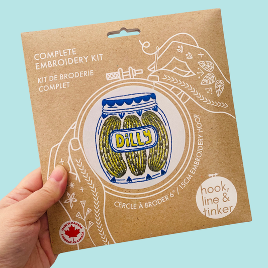 Kit complet de broderie Pickles