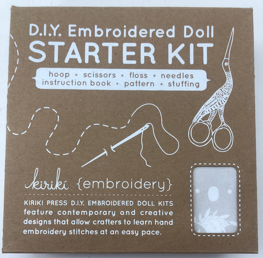 Embroidery Starter Kit - Monkey - KIRIKI PRESS