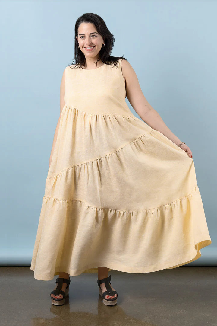 Robe, haut et jupe AZURE | Patron papier - Closet Core Patterns