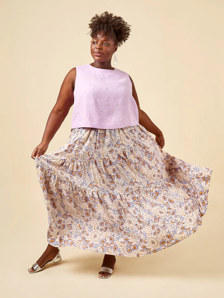 Robe, haut et jupe AZURE | Patron papier - Closet Core Patterns