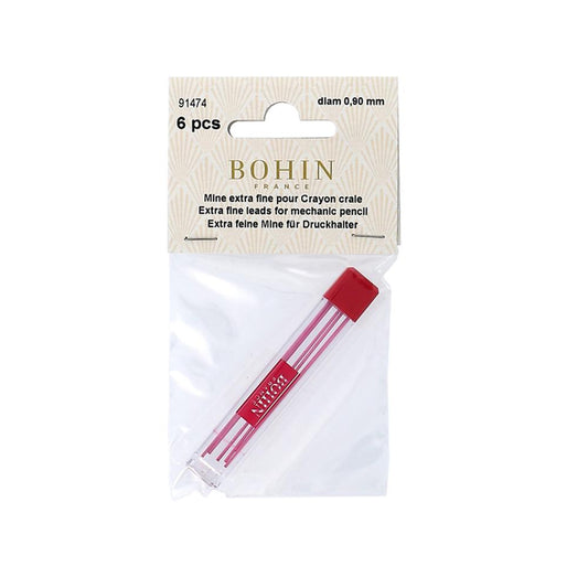 Recharge de crayon 0,9mm / Rose - BOHIN