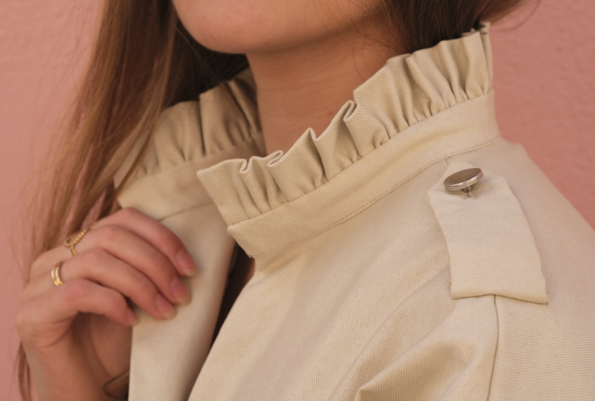 Alixia trench coat