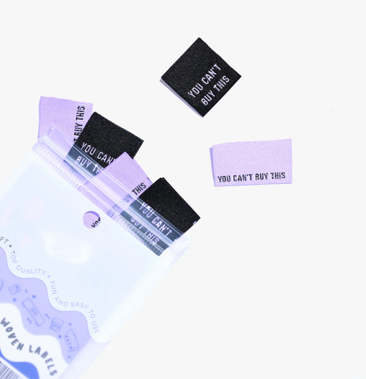 "You Can't Buy This" Labels (metallic) - KATM
