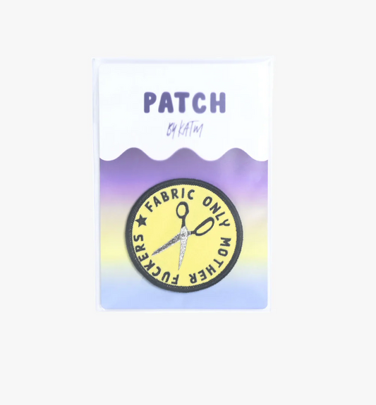 Iron-on Patch by KATM - Fabric only