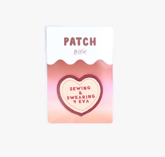 Iron-On Patch by KATM - Sewing & swearing