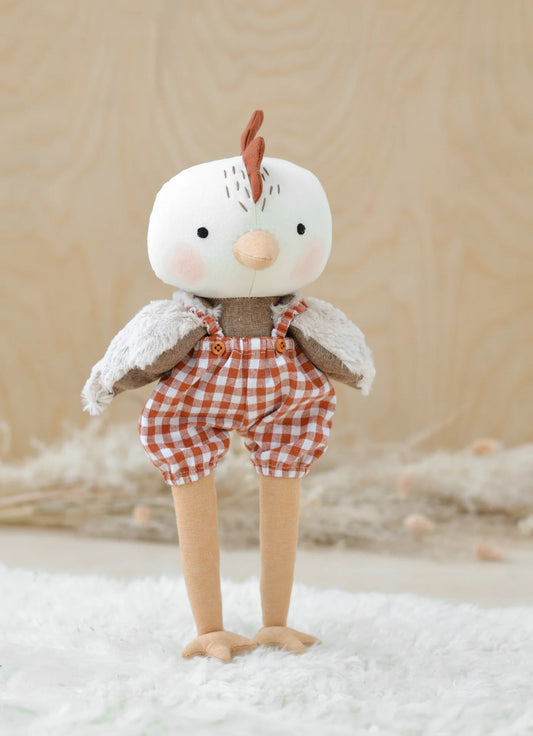 Sewing kit - Clarence rooster doll - My little moons