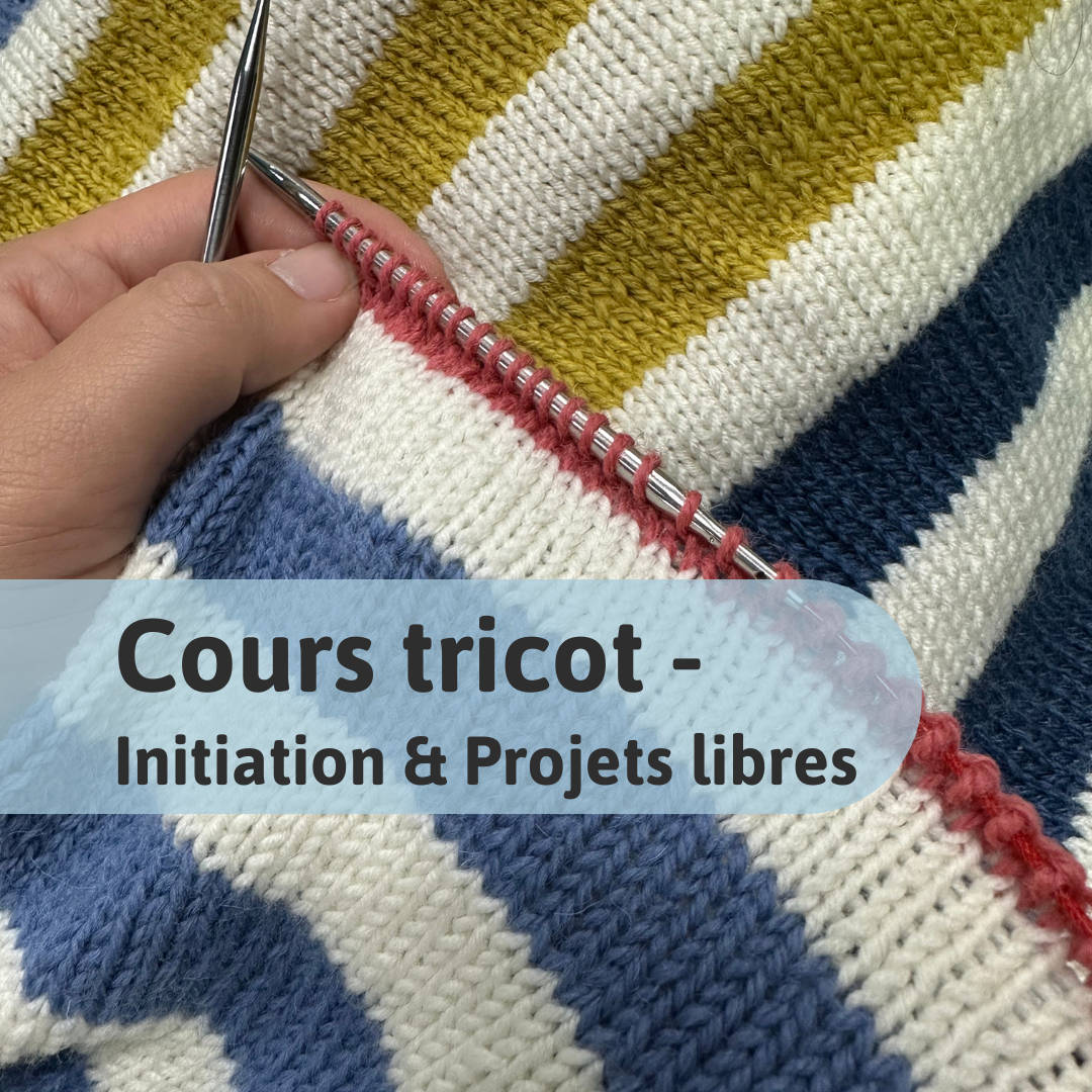 Knitting Courses - Initiation and free projects in Montreal