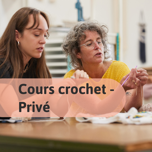 Private crochet class in Montreal