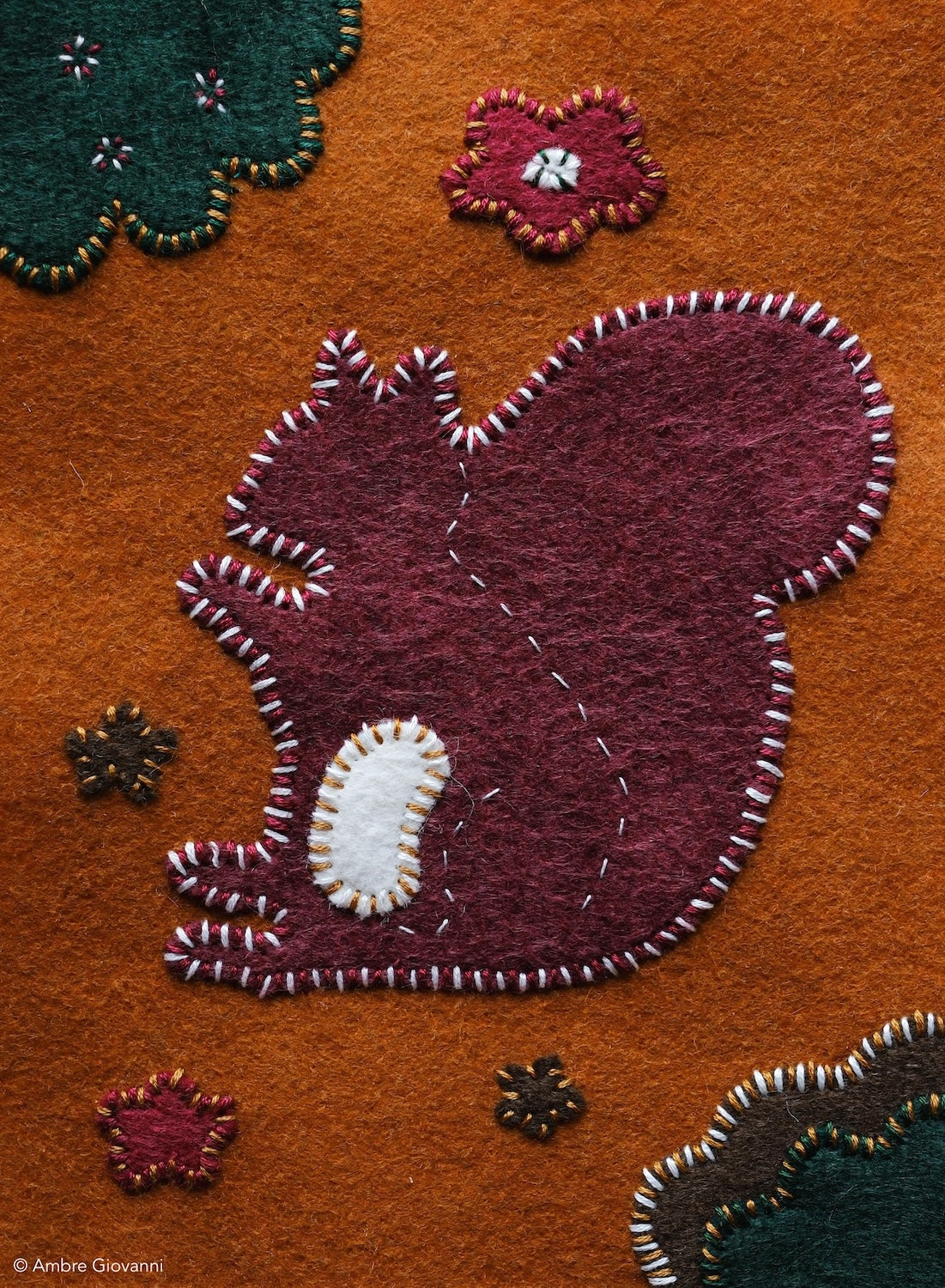 Appliqué à la main - Paysages animaliers