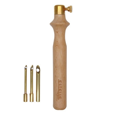 Punch needle interchangeable en bois - Estelle