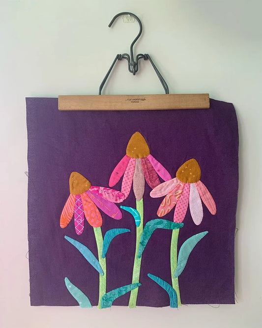 Appliqué botanique libre - Free-form Botanical Applique