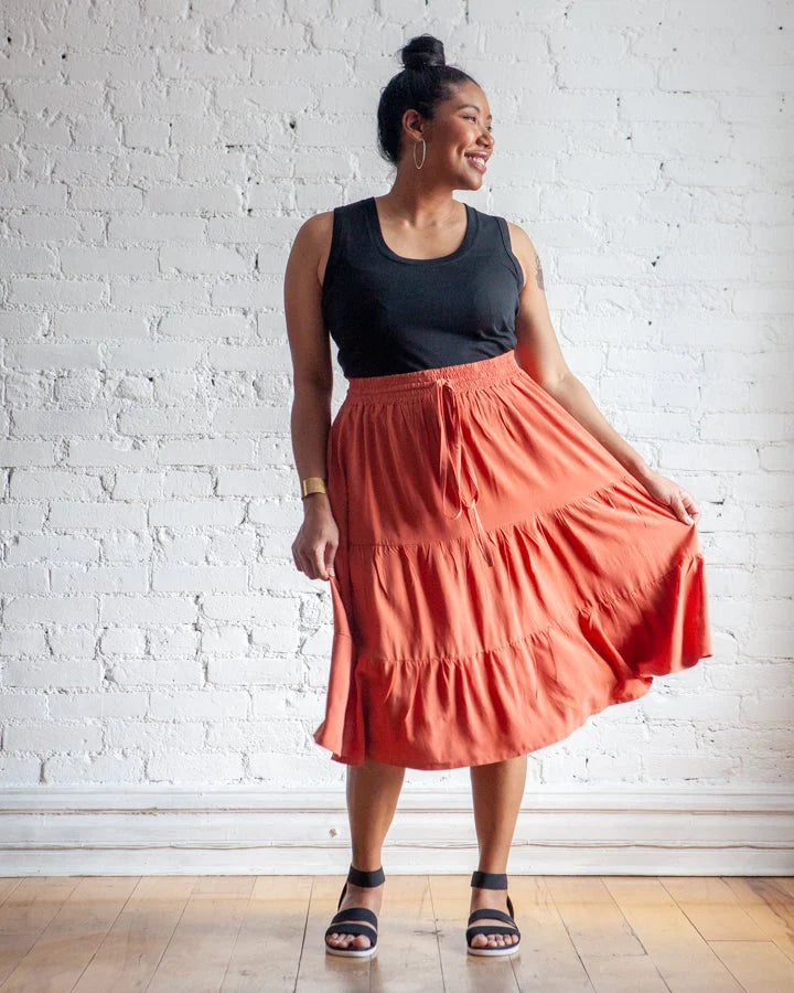 Mave skirt (14-30) - Paper pattern - TRUE BIAS