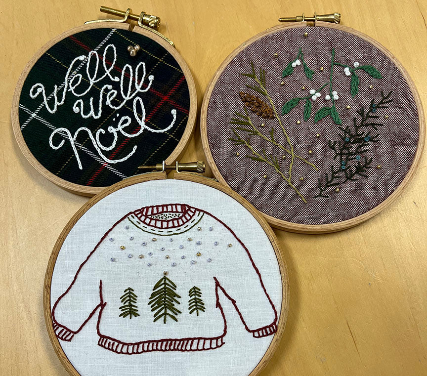 Noël - Broderie 1 - Ornement