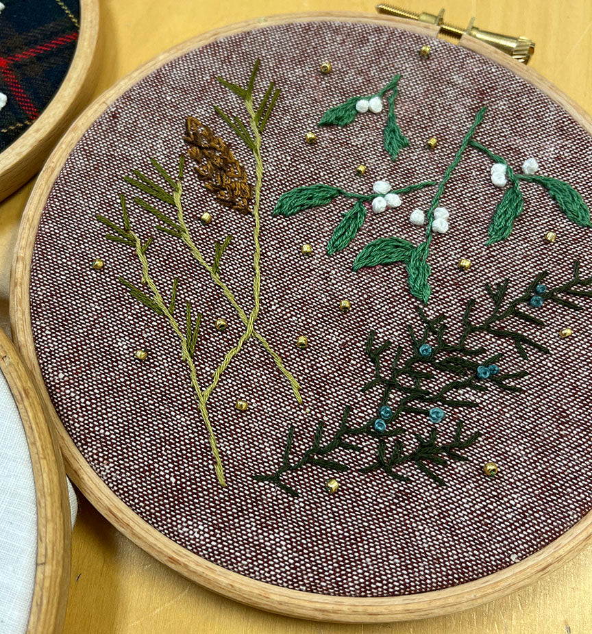 Noël - Broderie 1 - Ornement