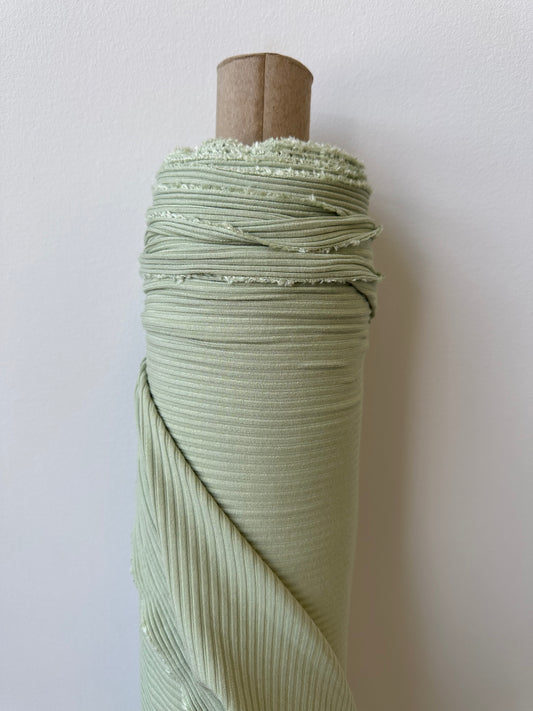 Ribbed Knit - Honeydew Melon