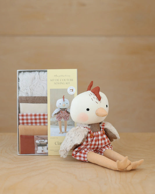 Sewing kit - Clarence rooster doll - My little moons