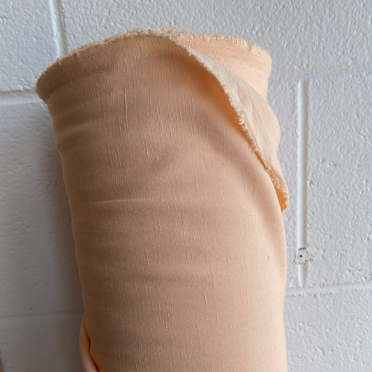 Viscose / Linen - Cantaloupe