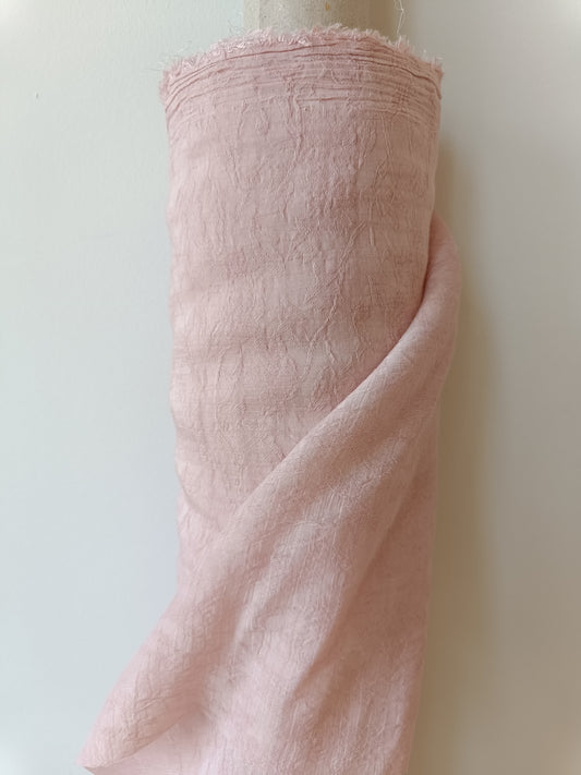 Pink cotton/silk