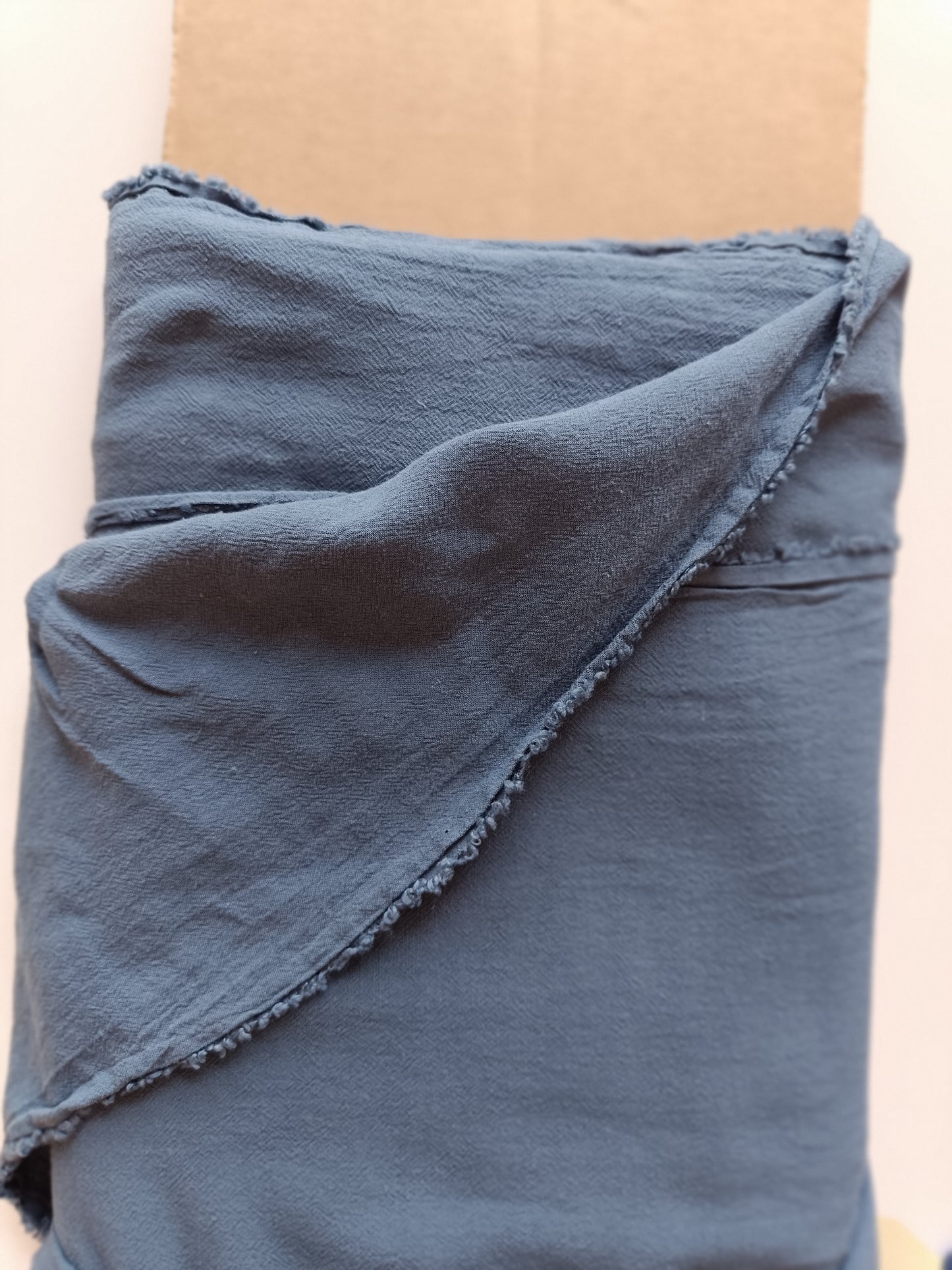 Viscose / Linen - Light Blue