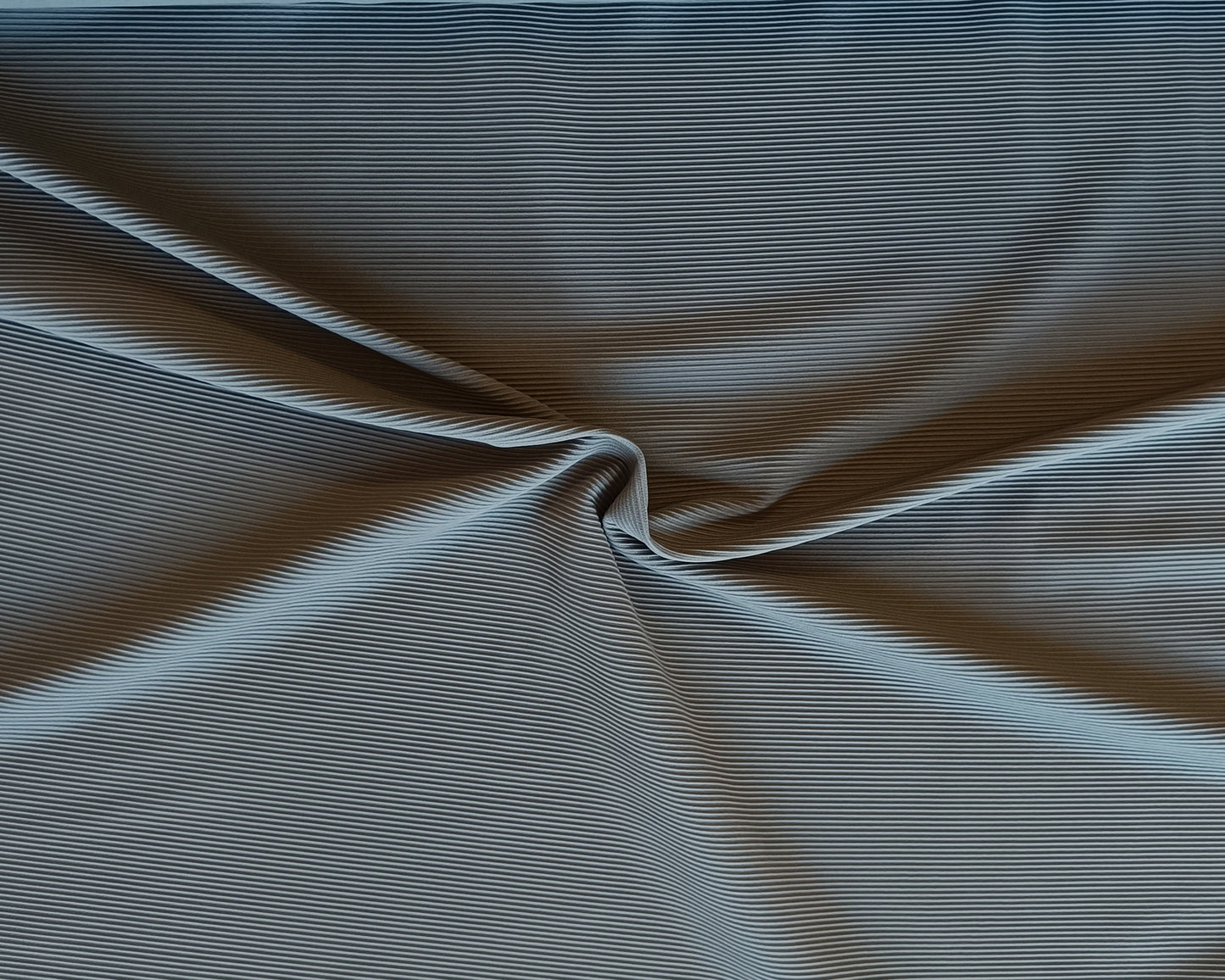 Tissu à maillot côtelé - Gris