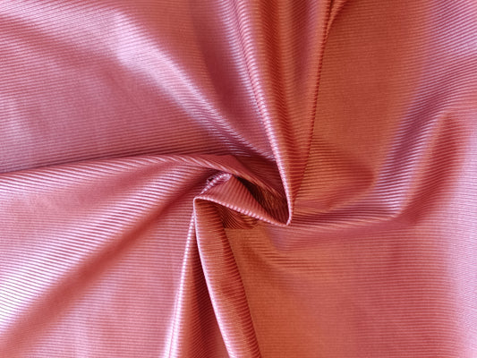 Tissu à maillot côtelé - Cuivre ciré