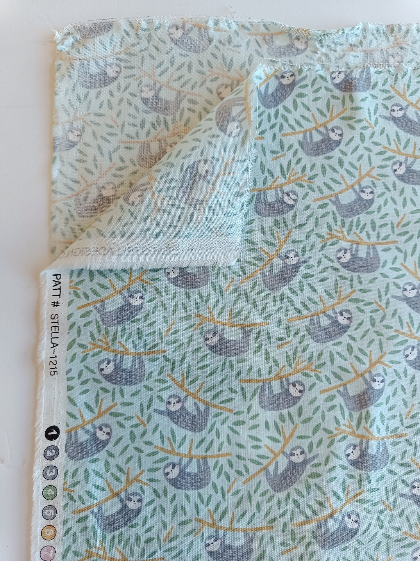 Coton à courtepointe - Paresseux