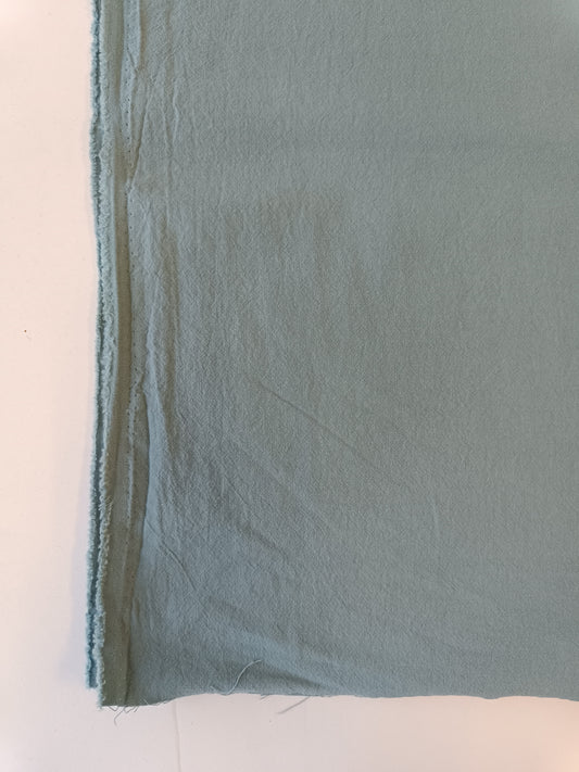 Coton sandwash - Bleu délavé