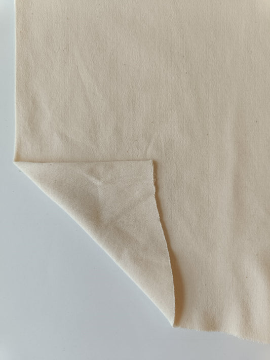 Jersey tubulaire lourd - Crème