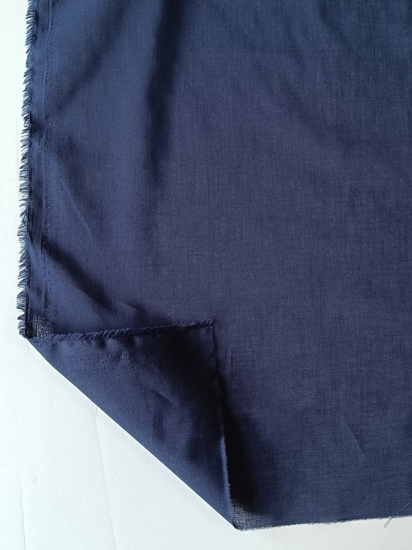 Voile de coton - Bleu marine