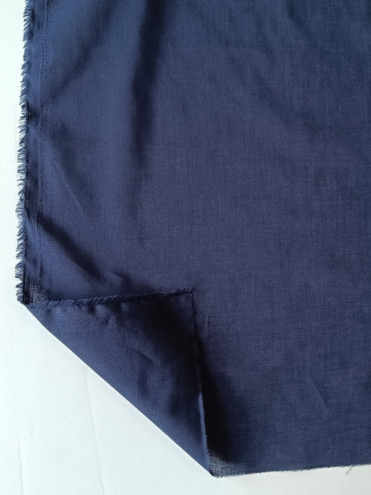 Voile de coton - Bleu marine