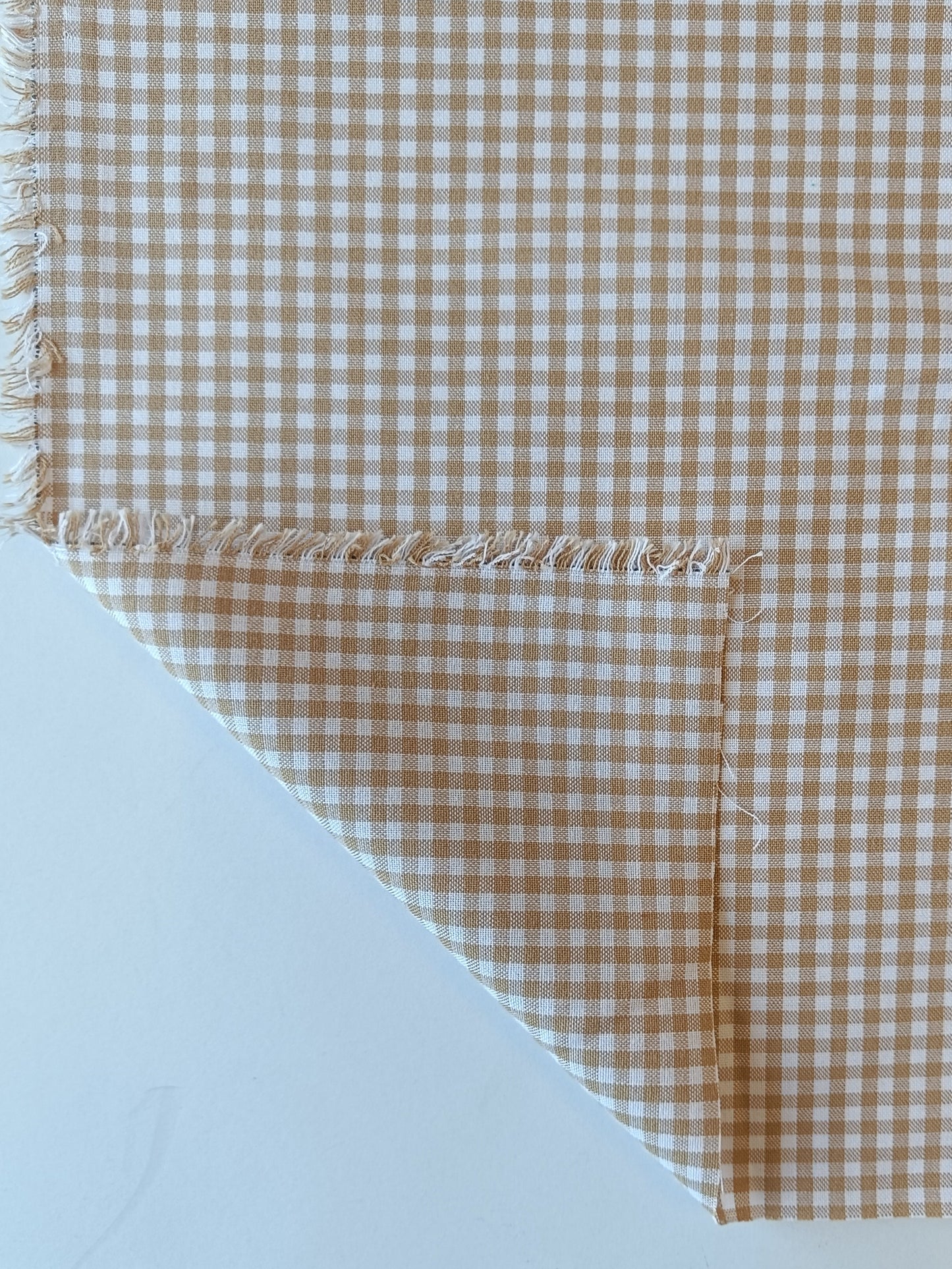 Toile de coton - Vichy 1/8" (2 couleurs)