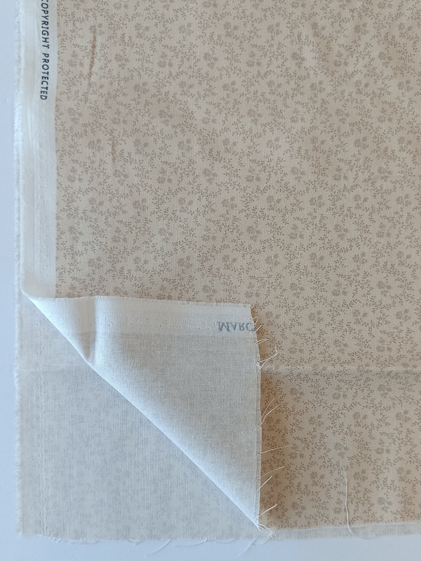 Coton à courtepointe - Liberty beige